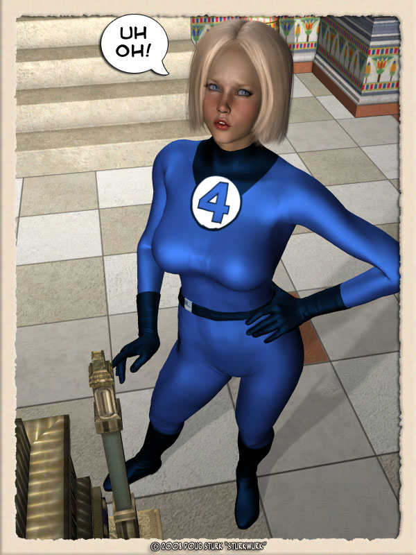 Invisible Girl Hero Card